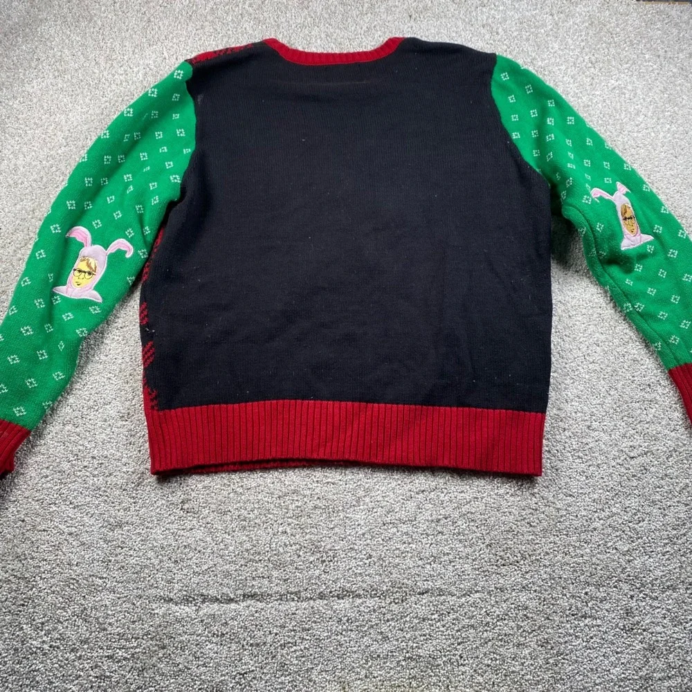 Spencers‎ A Christmas Story Ralphie Ugly Christmas Sweater Red Plaid Mens Large